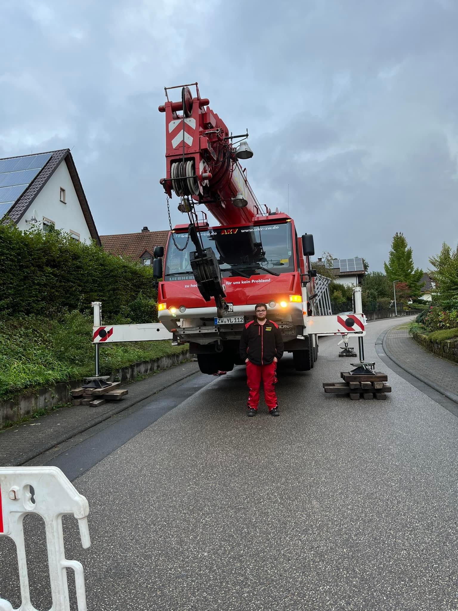 A.K.V. Autokranvermietung Günter Hüther - Job-Report